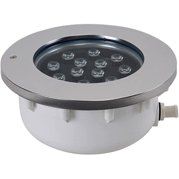 Lampe Submersible LED Pour Bateau - Bouchon De Vidange étanche IP68 - 12V/24V - 3 LED - Cuivre Haute Qualité