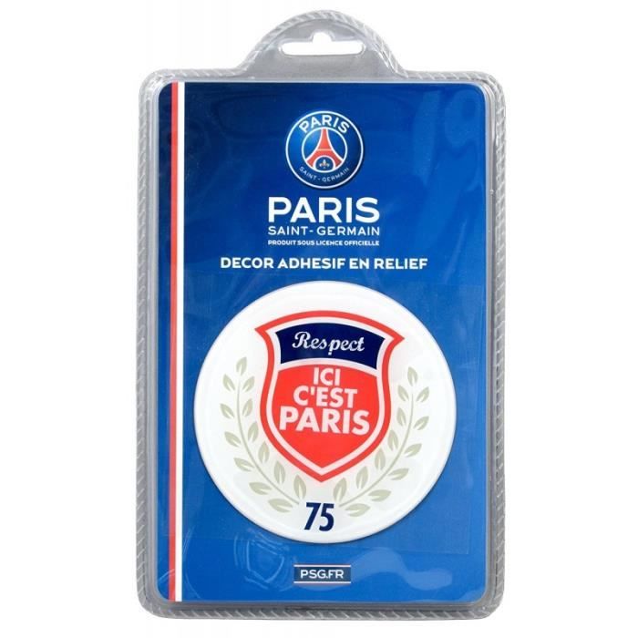 Stickers PSG Paris Saint-Germain 50x50 Cm – Autocollant Foot PSG Voiture Ou Mur – Design Officiel Style