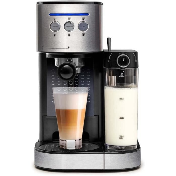 Mousseur à Lait Sjöstrand Pour Machines Nespresso - Design Scandinave Beige, Boîtier Inox - 11
