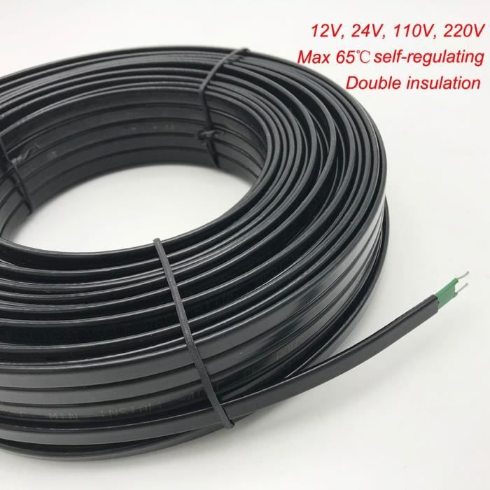 1m 110V 20W Câble chauffe eau électrique 12V 24V 110V 220 Volts — free download