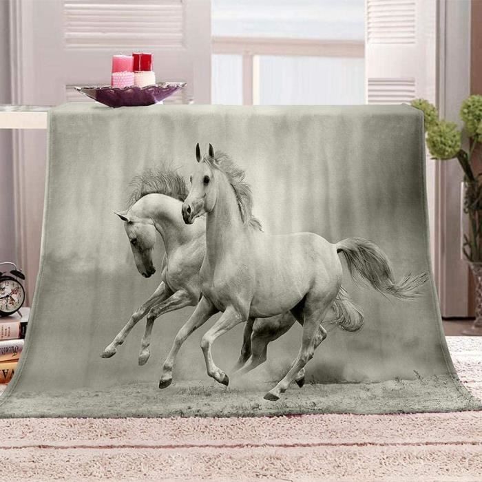 Couverture Originale En Forme De Poulet – Jeté De Lit Flanelle Doux (127x152 Cm) Pour Canapé Et Bureau