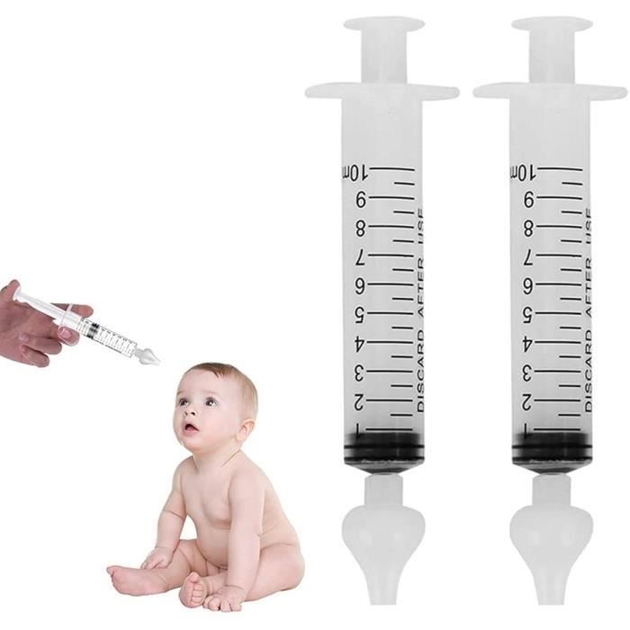 Aspirateur nasal pour bébé, seringue professionnelle Irrigator nasal pour  bébé Nettoyant pour nez pour nourrisson Dispositif de rinçage avec  aspiration nasale en silicone nettoyable et réutilisable