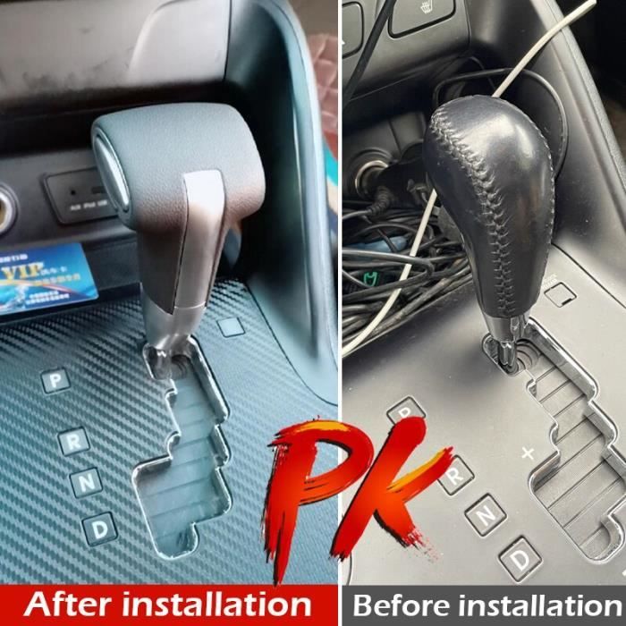 Pommeau Levier Vitesse Hyundai IX35 2012-2016 – Noir ABS, Antidérapant, Remplacement Facile, Transmission Manuelle - 9