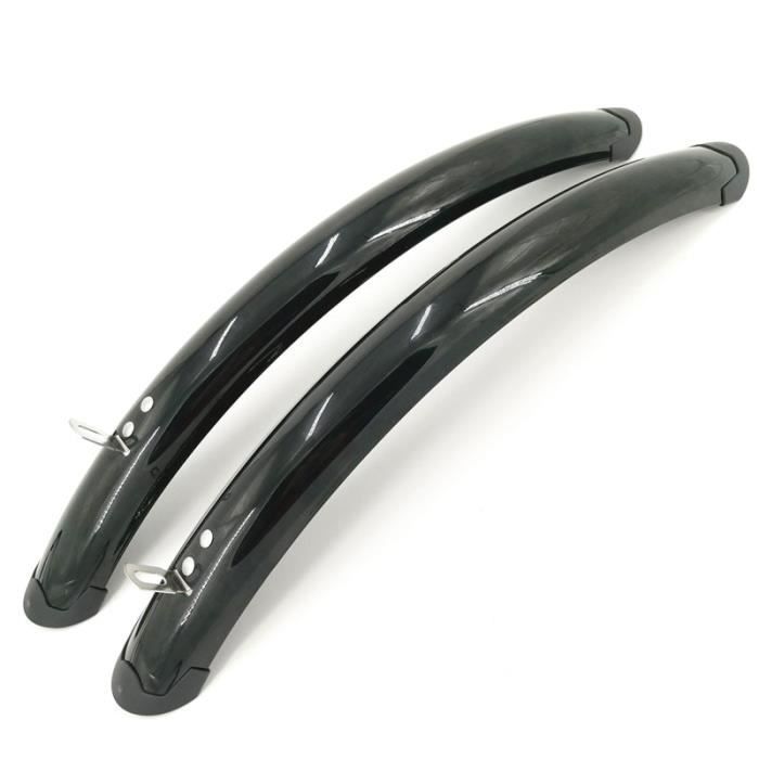 Garde-boue Avant & Arrière Pour Vélo Route 700C - Alu Et Plastique - Fixie Rétro