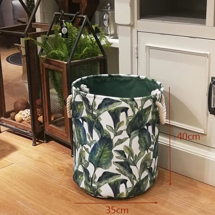Panier à Linge Extra Large Pour Bébé INough - Pliables, Toile Robuste & Cordon - Idéal Vêtements Sales & Jouets (58L)