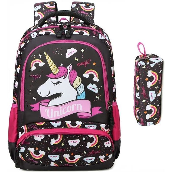 sac dos licorne