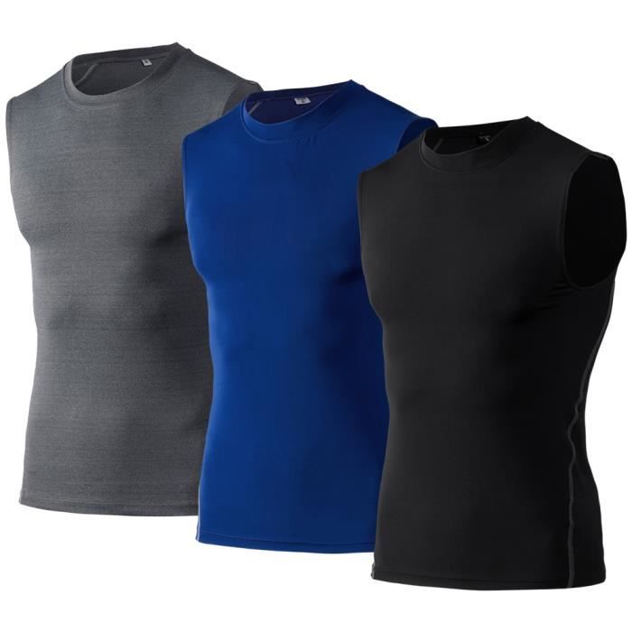 Under Armour Heat Gear Top De Compression Sans Manches Hommes