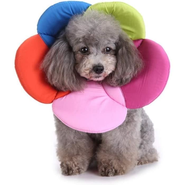 Colerette Chat Anti Léchage,Réglable Collerette Chat Anti Grattage,Doux