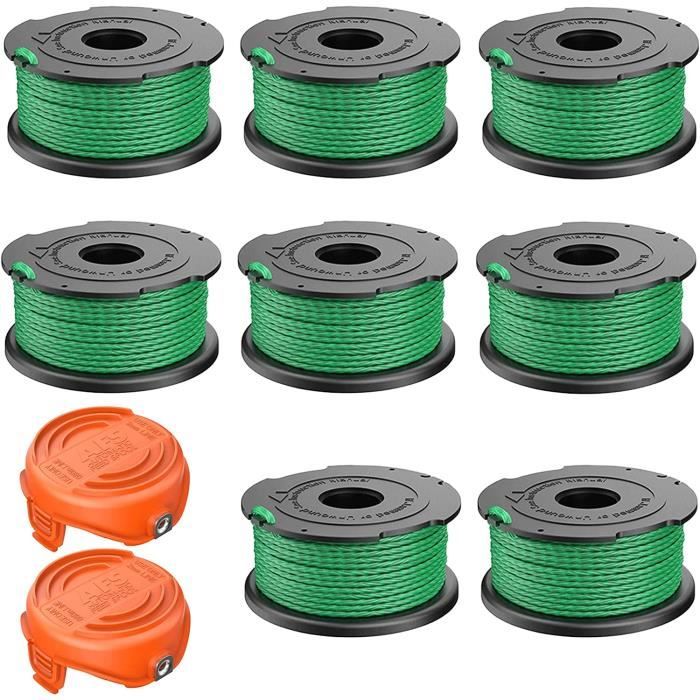Bobina Filo Per Decespugliatore Black & Decker - Ricambio In Nylon Con Copertura E Molla