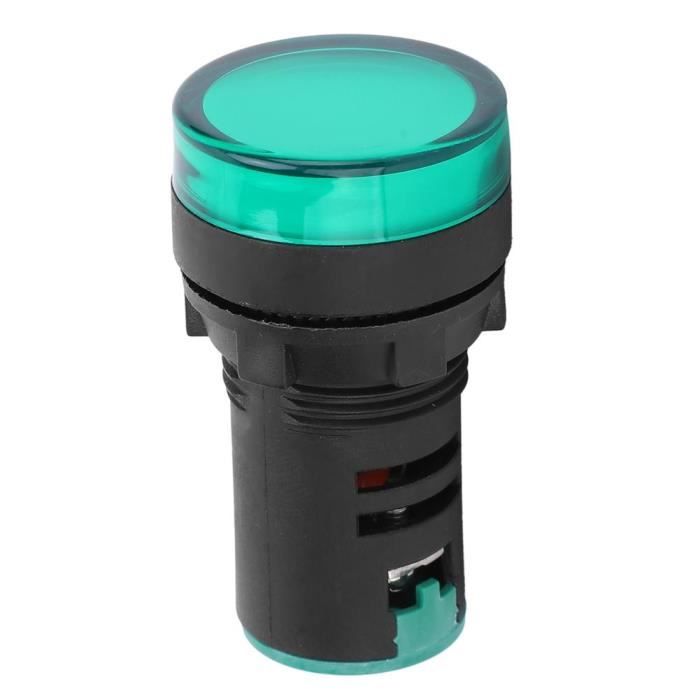 Voyant LED AD101-22VAM – Indicateur De Signal électrique 60–500V AC, Double Affichage, Haute Luminosité – Parfait Pour La Surveillance De Courant