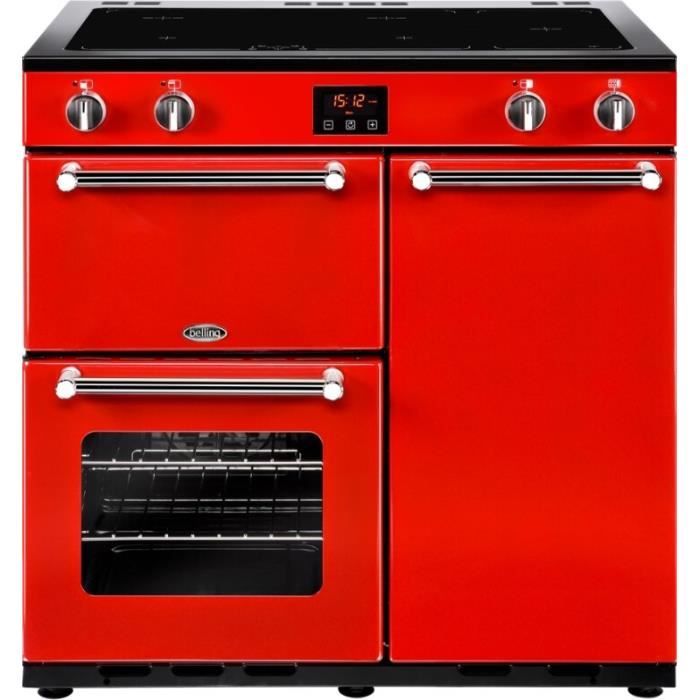 Piano de cuisson induction BELLING PKENS100EIRED Rouge