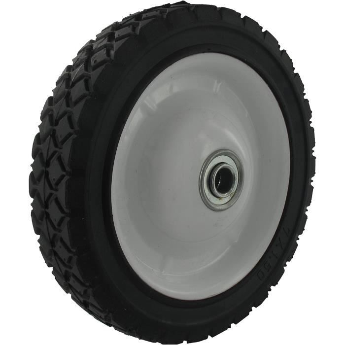 Roue en acier 11 x 400 à moyeu déporté adaptable pour MTD - Profil