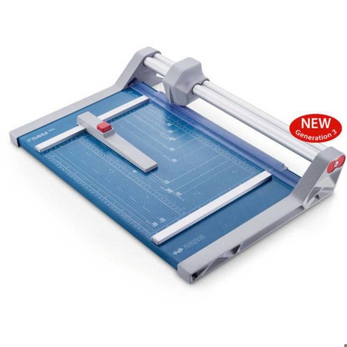 Massicot Rogneuse Pavo Multicutter A4 - Coupe Jusqu'à 12 Feuilles, 320 Mm, Avec 3 Lames Et Tapis Découpe