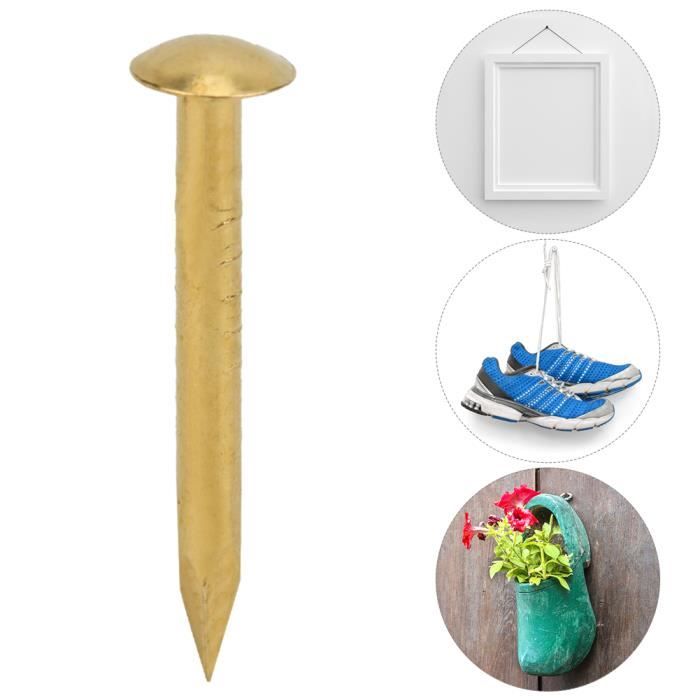 100 Clous Laiton Miniature 1,2x15mm – Bricolage Bois, Modélisme, Accessoires – Uxcell