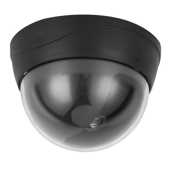 Fausse Caméra Relaxdays Lot De 2 - LED Clignotante - Dissuasion Intérieur/Extérieur - Noir