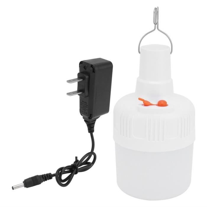 1-pièce LED Lanterne solaire Lampe de camping magnétique Lumière de tente extérieure 6000mAh USB