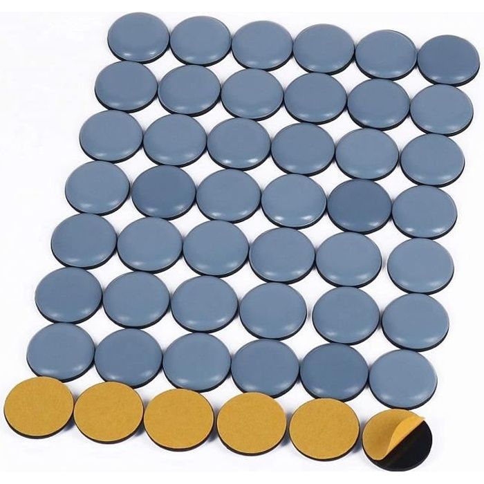 Lot De 40 Dessous De Verre Ronds Auto-Adhésifs En Liège 1,9 Cm - Protection Meubles & Loisirs Créatifs