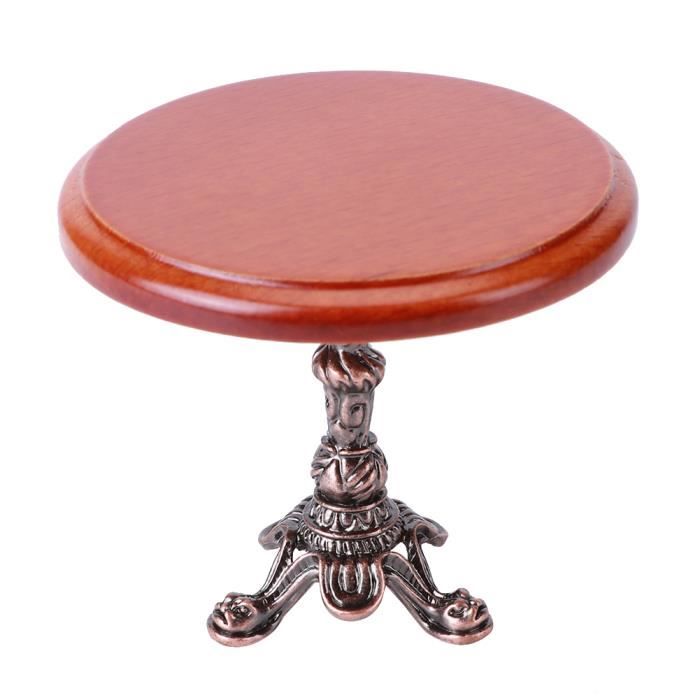 Ancienne Table Miniature En Porcelaine Pour Poupée – Fabrication Allemande Vintage