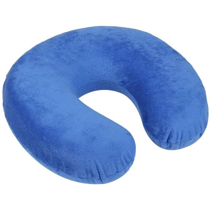 Oreillers de Voyage Gonflable Coussin de Voyage Pliable Cervical Oreiller  Cou Support Travel Pillow Inflatable Neck