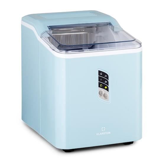 Machine à glaçons - Klarstein Albaron - 12 kg de glace en 24h - 1,5 L - Écran - Bleu