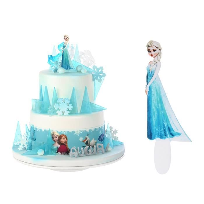 Pic En Sucre Frozen Reine Des Neiges Deco Anniversaire 10cm 141 Cdiscount Au Quotidien