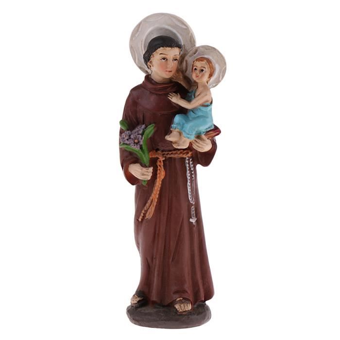 Figurine Miniature Resine Pretre Tient Un Saint Bebe Jouet Cadeau Enfant Cdiscount Jeux Jouets