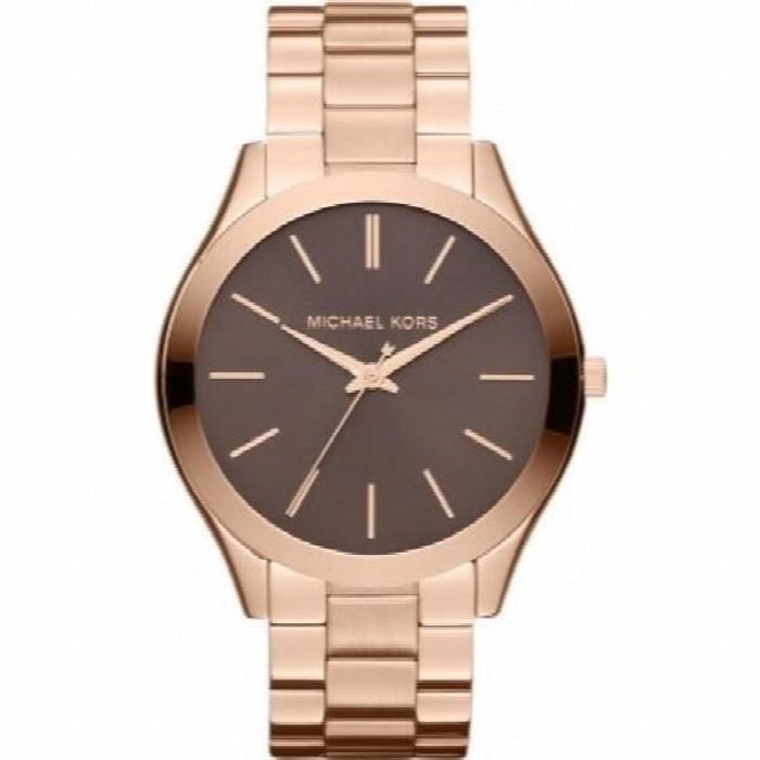 Michael kors ladies slim runway watch discount