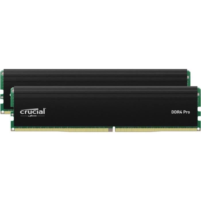 Crucial Mémoire RAM DDR4 Pro - 32GB Kit (16GBx2) - 3200 MT/s