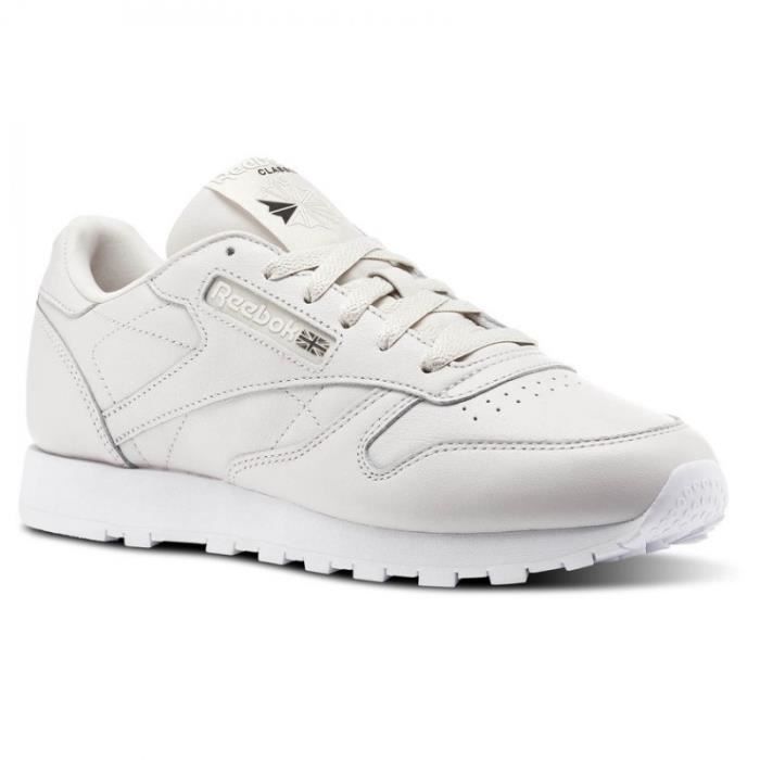 basket femme reebok grise