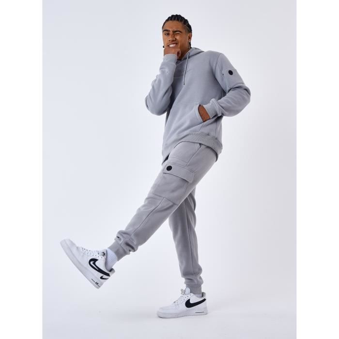 Bas de jogging techwear - PROJECT X PARIS - Homme - Gris clair