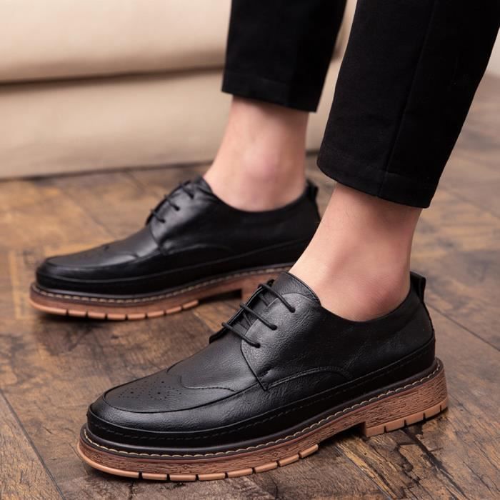 chaussure homme semelle epaisse