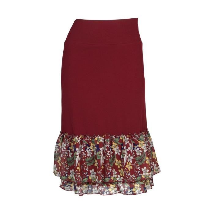 Jupe Blanche à Volants Magnolia Pearl, Taille Unique - Style Superposé