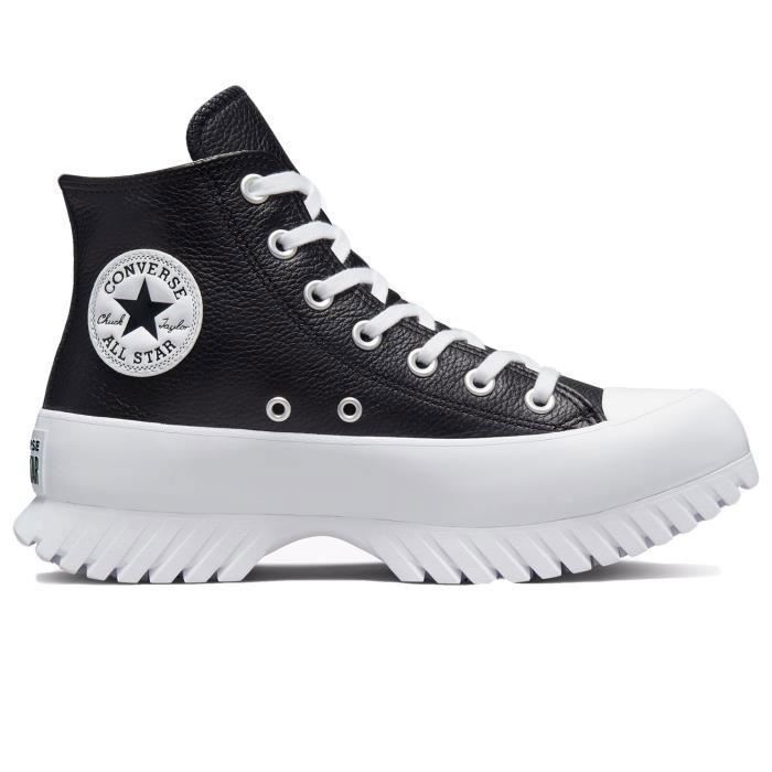 Chaussures Femme - CONVERSE - Chuck Taylor All Star Lugged 2.0 Hi - Noir - Textile - Lacets