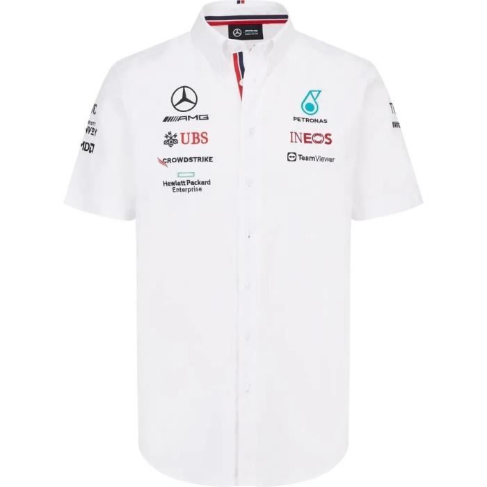 Chemise Mercedes AMG Petronas Motorsport Team Officiel F1