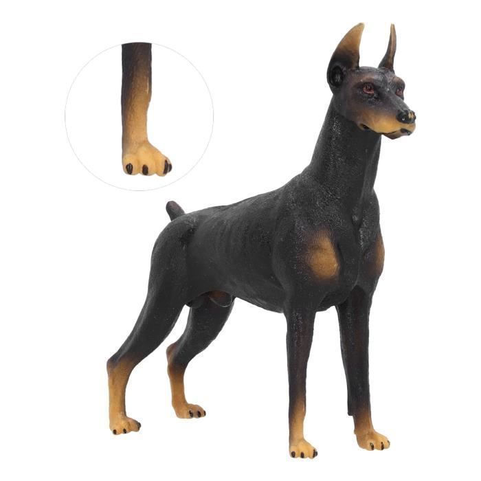 Meilleurs prix pour Jouet - OMABETA - Doberman - Noir - Simulation mignonne - Éducatif