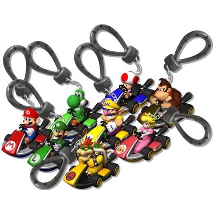 Paladone - Porte Clé Mario Kart Backpack Buddies - Sachet aléatoire