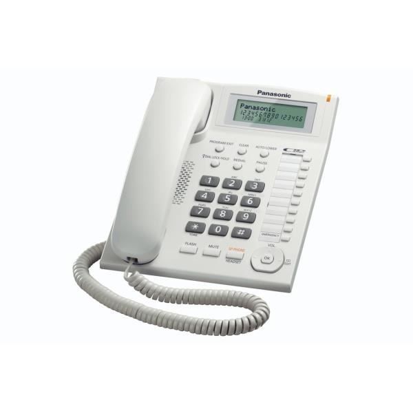 Téléphone filaire Panasonic KX TS880 Haut parleur 50 entrées ID dappelant - vue 5
