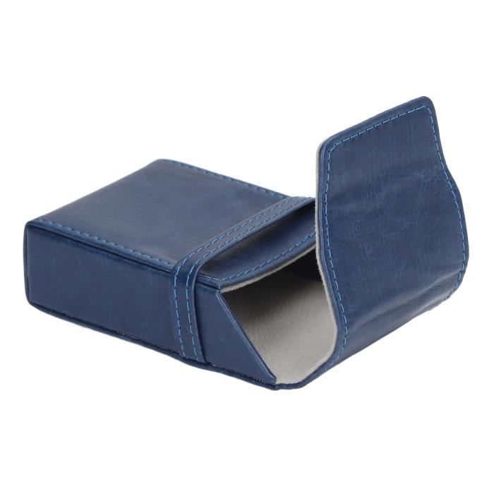 Étui Harmonica Qiilu En Cuir PU Pour Harmonicas Rangement Et Transport