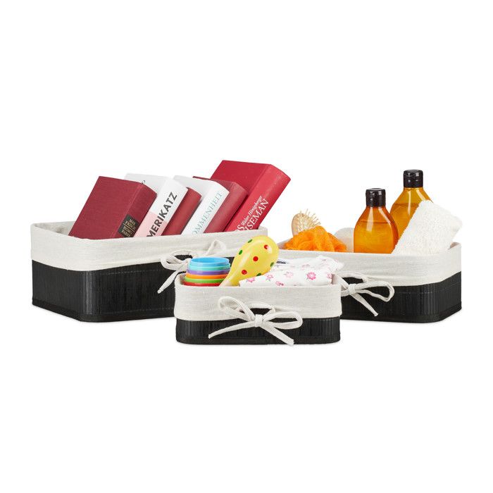 Lot De 4 Paniers De Rangement Tressés En Papier écologique - Corbeilles Empilables Pour Salle De Bain, Jouets, Cosmétiques
