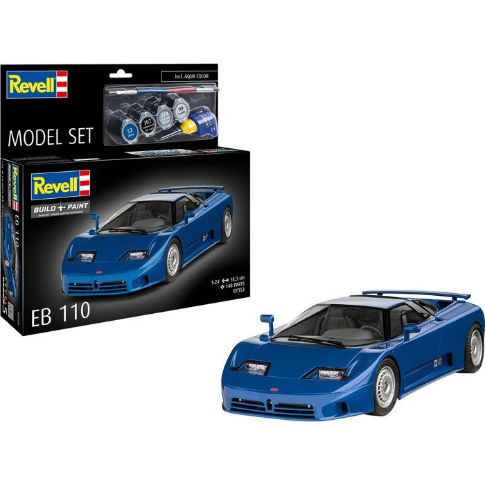 Maquette Voiture Revell Bugatti Eb110 1:24 Revell