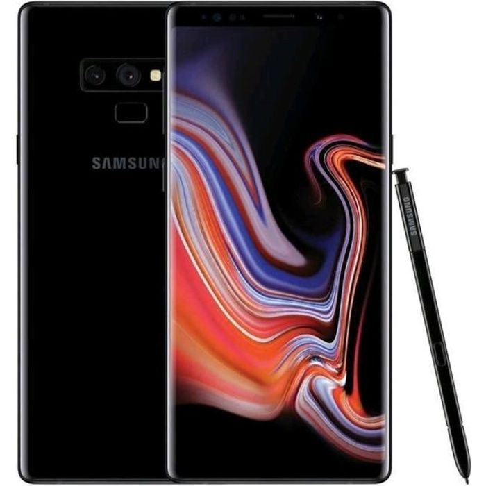 Vente Téléphone portable Samsung Galaxy Note9 6+128GB Note 9 N960F Single Sim Noir pas cher Vente Téléphone portable Samsung Galaxy Note9 6+128GB Note 9 N960F Single Sim Noir pas cher