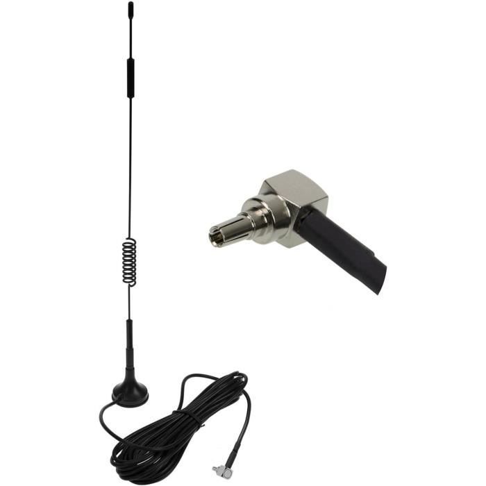 Antenne Dbi 2.4 Ghz Antenne WiFi 12dBi Double Bande 2.4G/5G - Connecteur RP-SMA - Pour Routeur Et Réseau Sans Fil Modem Wifi Con Sim