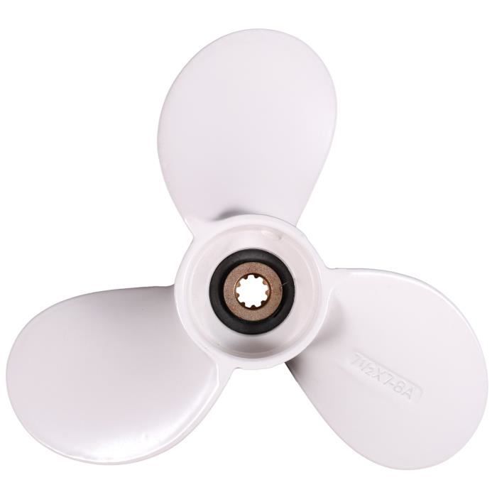 Hélice En Aluminium Sirxlevcy 3 Pales - Pas 7 Pouces - Pour Moteur 4-6HP - Code 6E0-45943-00