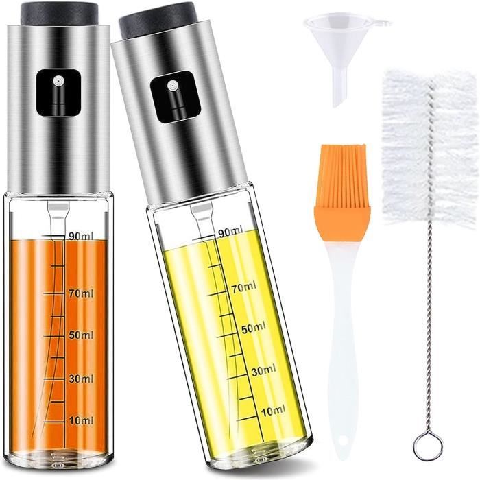 Pulverisateur Huile Cuisine 200ml Vaporisateur Huile Spray Huile - Pulvérisateur D'huile D'olive Distributeur Huile