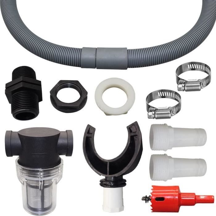 Récupérateur D'eau De Pluie Nutmanel - Kit Facile à Installer Pour Tuyaux De 70-110mm - Idéal Pour Toits Jusqu'à 80m²