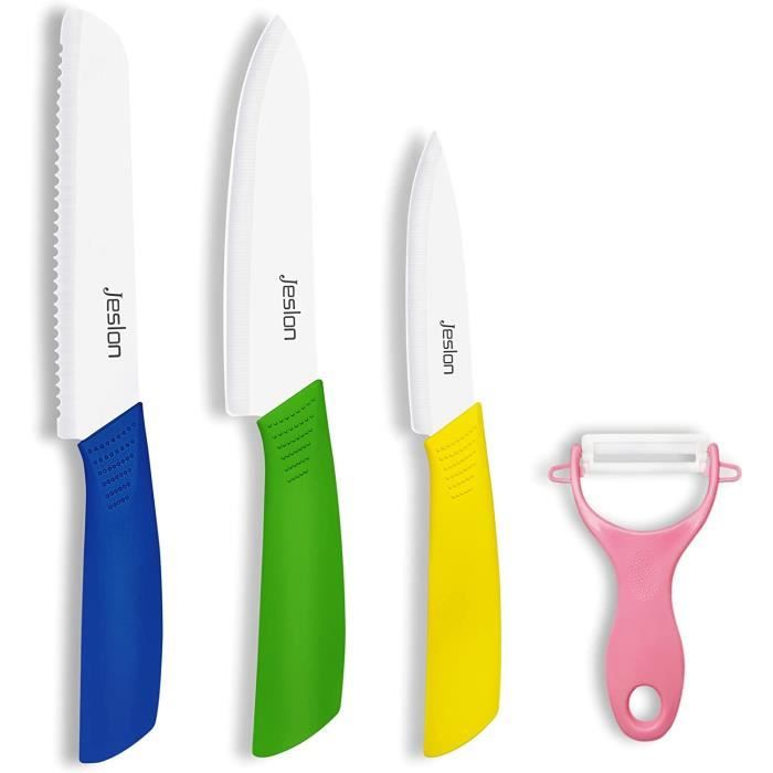 Set De 6 Couteaux Sécurisés Pour Enfants - Lames Arrondies, Ergonomiques - Pour Couper Fruits Et Légumes - Idéal Petits Chefs - 4