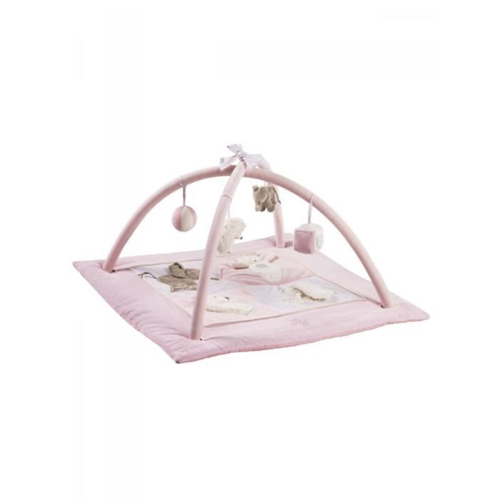 Tartine Et Chocolat Tapis D Eveil 80 X 80 Cm Rose Poudre Bebe Fille Tartine Et Chocolat U Rose Cdiscount Puericulture Eveil Bebe