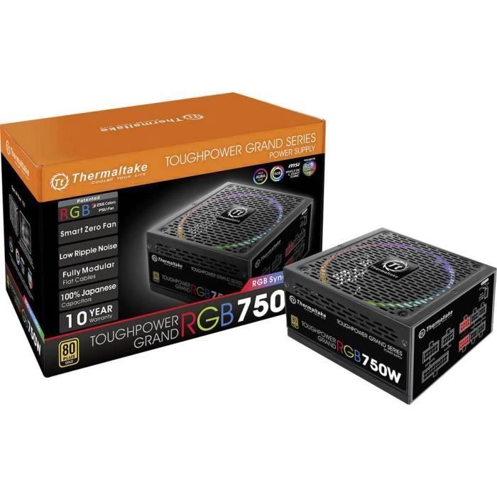 Alimentation PC THERMALTAKE Toughpower Grand RGB Sync 80PLUS Gold Modulaire