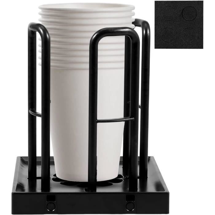Distributeur Gobelets En Papier Youngever - Lot De 2 - Transparent Sans BPA - Pour Cuisine Ou RV