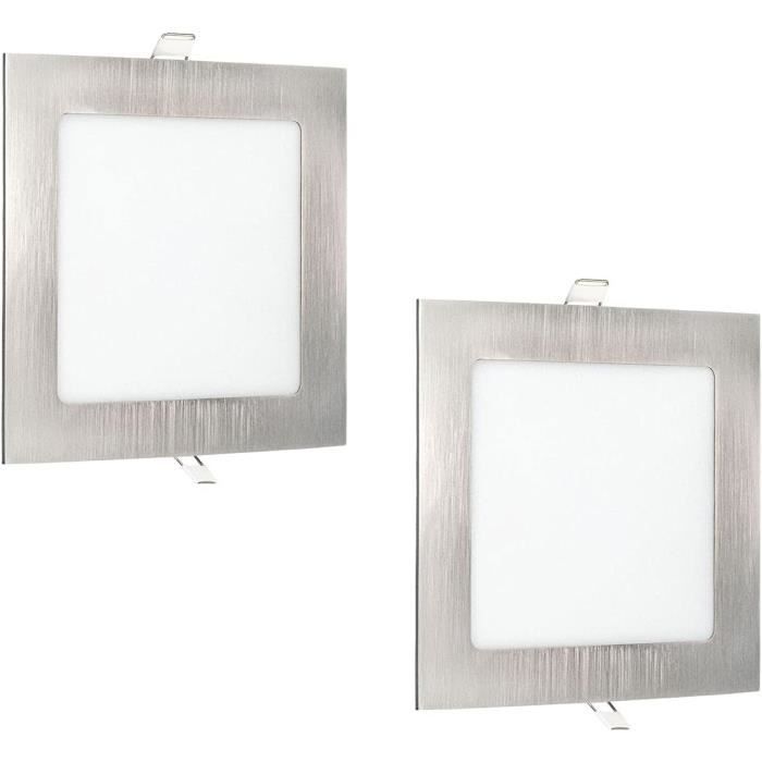 Couson Plafoniera LED Da Soffitto 6W - Rotonda, 480 Lumen, Luce Calda 3000K, Trasformatore Incluso, Diametro 12cm